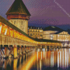 Lucerne Chapel Bridge Diamond Painting