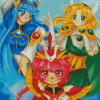 Magic Knight Rayearth Diamond Painting