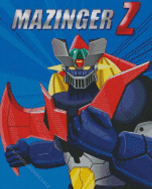 Mazinger Z Art Diamond Painting