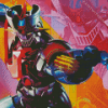 Mazinger Z Robot Diamond Painting