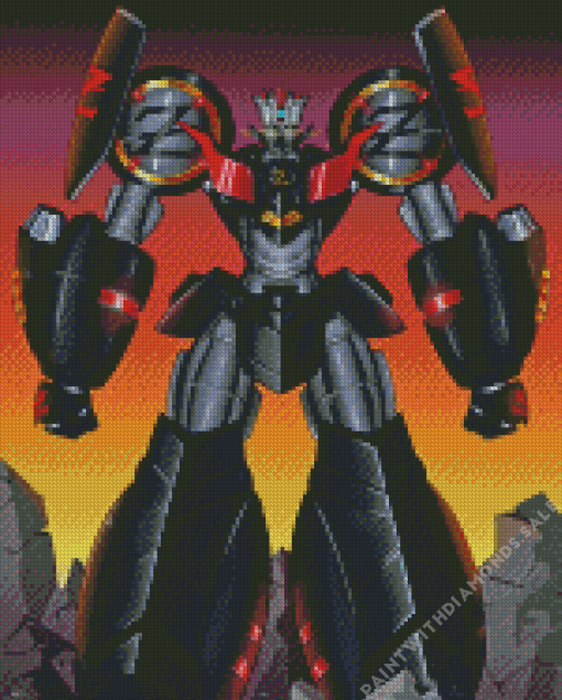 Mazinger Z Diamond Painting