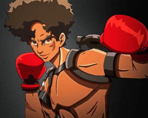 Megalo Box Joe Diamond Painting