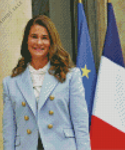 Melinda French Gates Diamond Painting