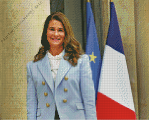 Melinda French Gates Diamond Painting