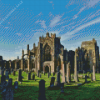 Melrose Abbey Art Diamond Painting