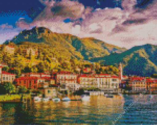 Menaggio Landscape Diamond Painting