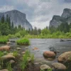 Merced River Diamond Painting