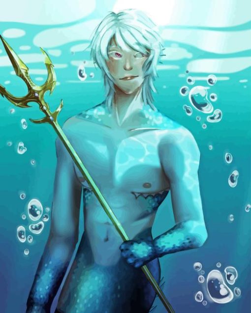 Merman Art Diamond Painting