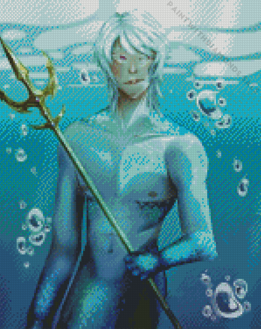 Merman Art Diamond Painting