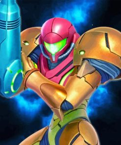 Metroid Diamond Painting