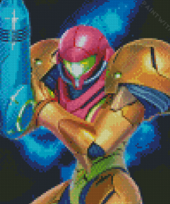 Metroid Diamond Painting