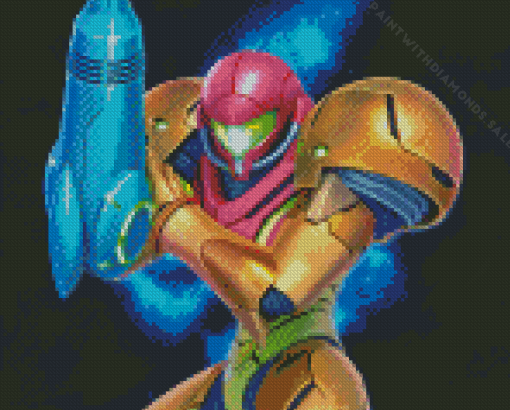 Metroid Diamond Painting