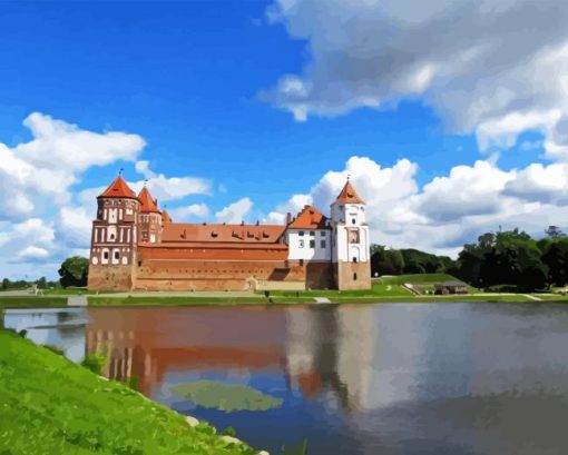 Mir Castle Art Diamond Painting