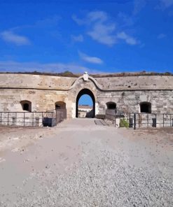 Mola Fortress Diamond Painting