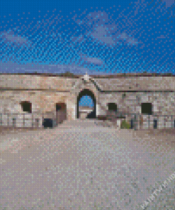 Mola Fortress Diamond Painting