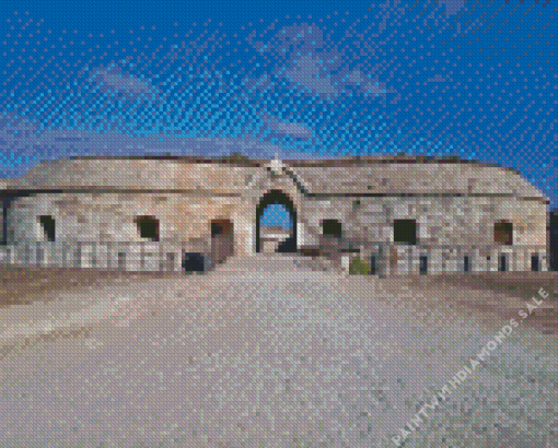 Mola Fortress Diamond Painting