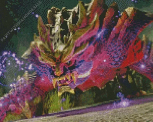 Monster Hunter Rise Diamond Painting