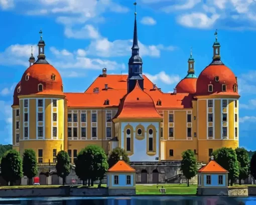 Moritzburg Castle Diamond Painting