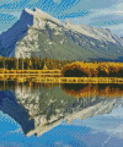 Mount Rundle Art Diamond Painting