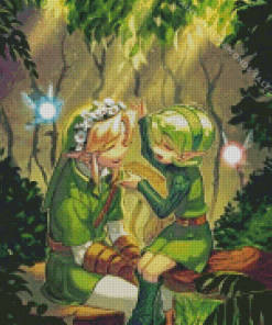 Ocarina Of Time Diamond Painting