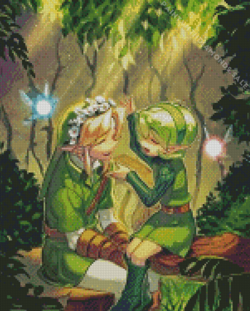 Ocarina Of Time Diamond Painting