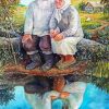 Old Farmers Couple Diamond Painting