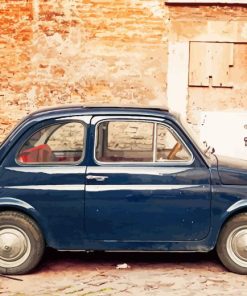 Old Fiat 500 Diamond Painting