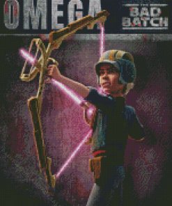 Omega Bad Batch Art Diamond Painting