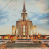 Oquirrh Utah temple Diamond Painting