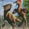 Pachycephalosaurus Art Diamond Painting