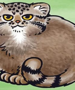 Pallas Cat Diamond Painting