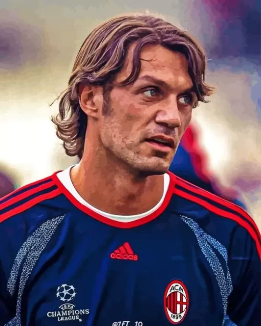 Paolo Cesare Maldini Diamond Painting