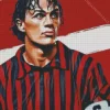 Paolo Maldini Footballer Diamond Painting