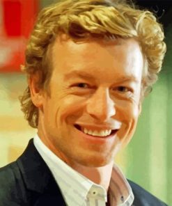 Patrick Jane Character Diamond Painting