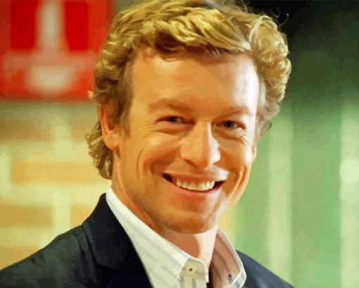 Patrick Jane Character Diamond Painting