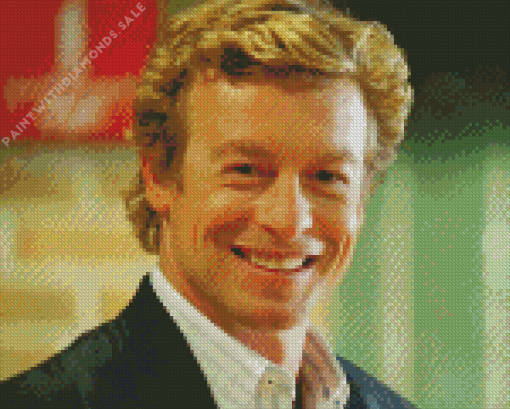 Patrick Jane Character Diamond Painting