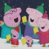 Peppa Pig Family Diamond Painting