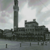 Piazza Del Campo Siena Diamond Painting