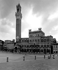 Piazza Del Campo Siena Diamond Painting