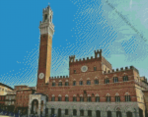 Piazza Del Campo Art Diamond Painting