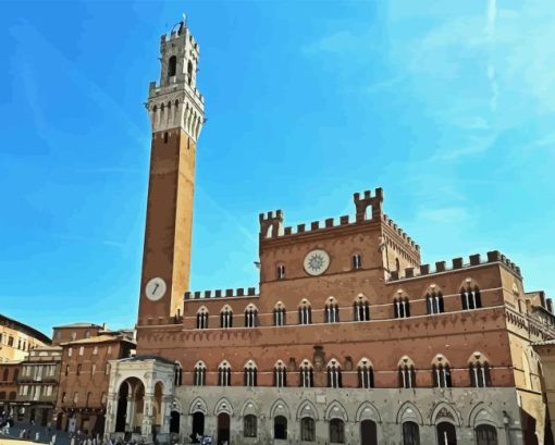 Piazza Del Campo Art Diamond Painting