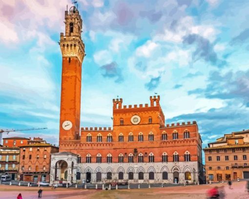 Piazza Del Campo Diamond Painting