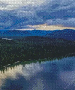 Priest Lake Diamond Painting