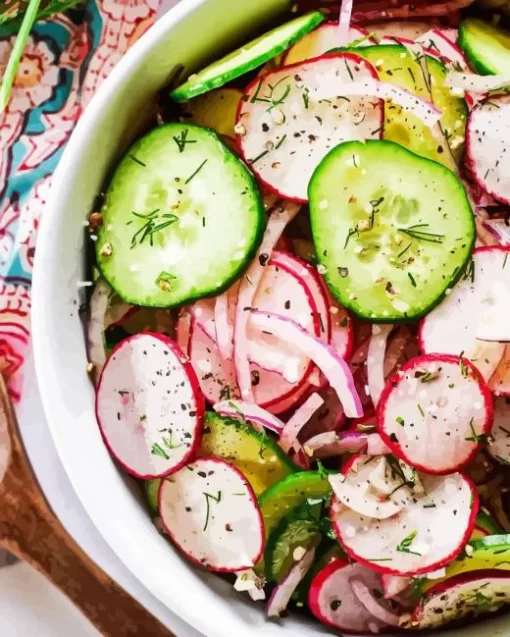 Radish Salad Diamond Painting