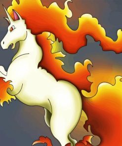 Rapidash Diamond Painting