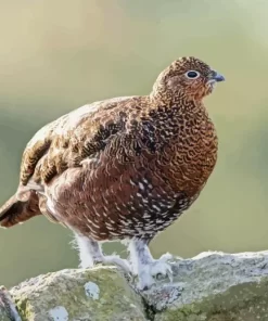 Red Grouse Art Diamond Painting