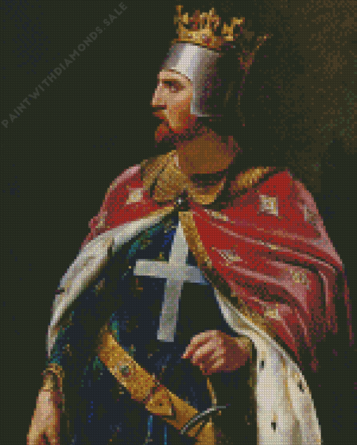 Richard The Lionheart Art Diamond Painting