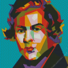 Robert Schumann Pop Art Diamond Painting