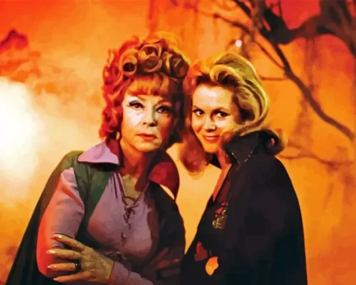 Samantha Stevens And Endora Diamond Painting