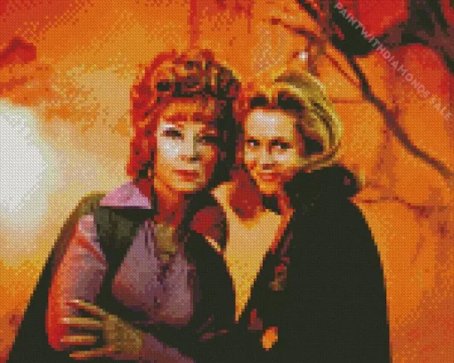 Samantha Stevens And Endora Diamond Painting